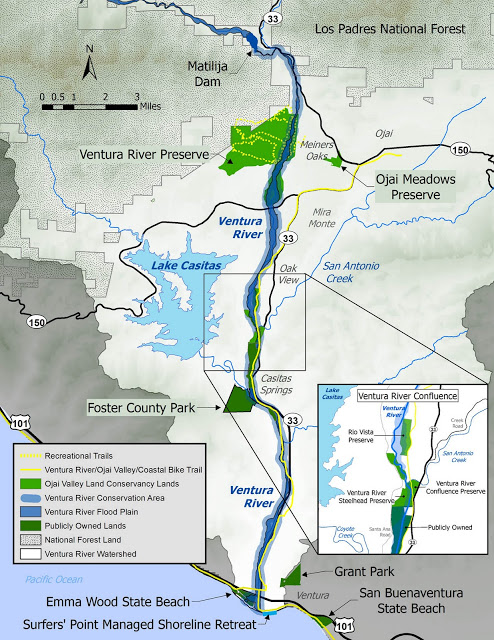 Ventura River Parkway Map